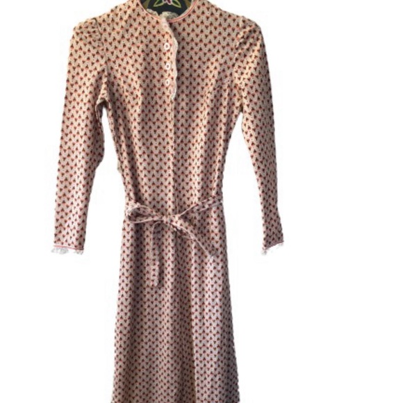 Vintage 1960s prairie dress - Picture 1 of 10